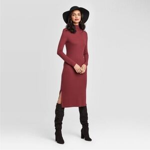 NWT A New Day Long Sleeve Turtleneck Dress